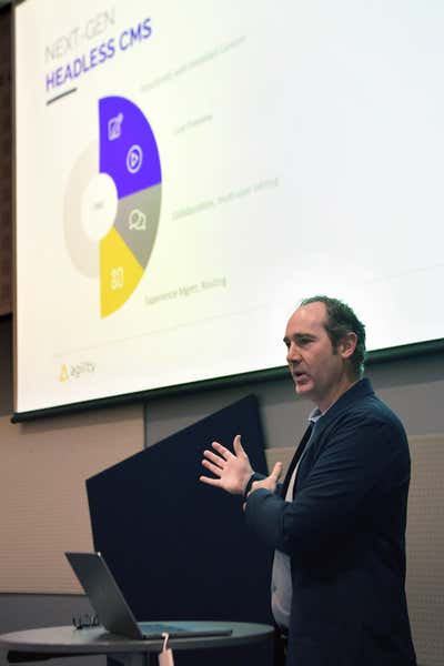 Presenting 'Next-Gen Headless CMS' at Boye Aarhus 23