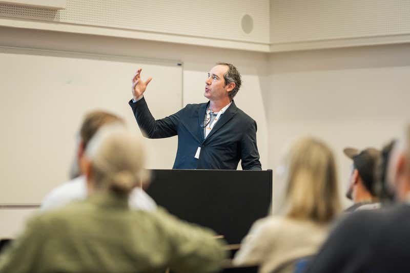 Speaking at Boye Aarhus