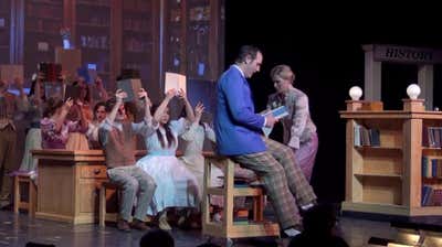 Music Man - the library scene