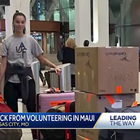 KCU student returns after helping Maui wildfire victims