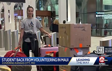KCU student returns after helping Maui wildfire victims