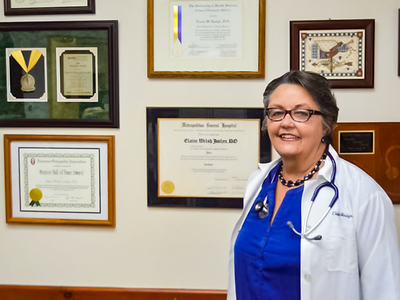 Elaine Joslyn, DO, FACOFP (COM ’84)