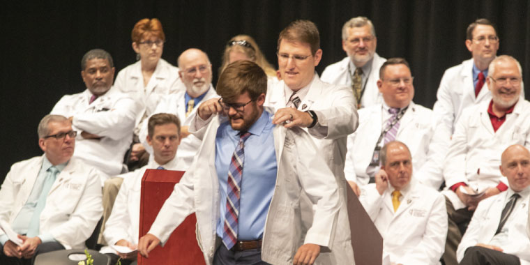 KCU-Joplin Welcomes Third Class With White Coating Ceremony
