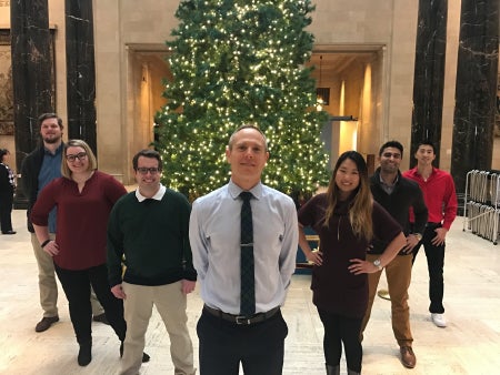 Dr. Schoen Kruse with KCU Anatomy Fellows 2017