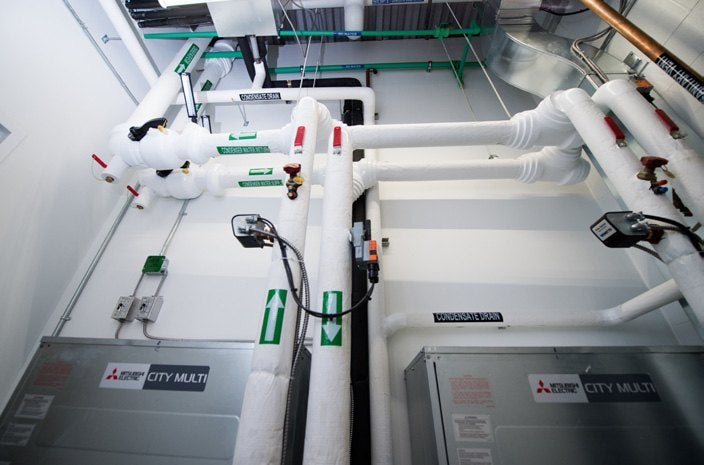 Mitsubishi Electric CITY MULTI water-source VRF equipment