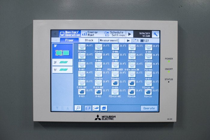 Mitsubishi Electric HVAC building control system