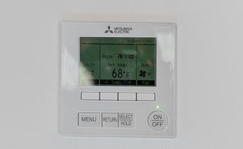 Mitsubishi Electric heating and cooling controller installed at Victoria House