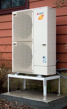 Mitsubishi Electric Zuba cold-climate heat pump