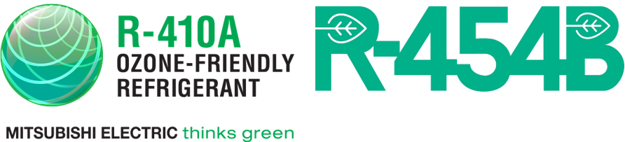 R-410A and R-454B Logos