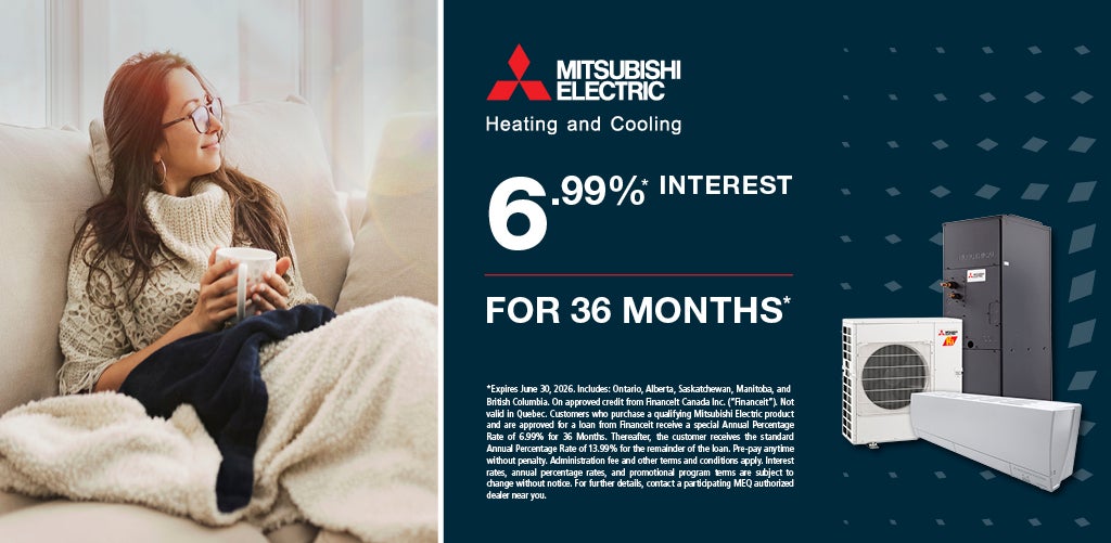 Financing promotion: 6.99% interest for 36 months