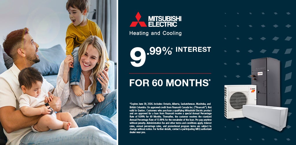 Financing promotion: 9.99% interest for 60 months