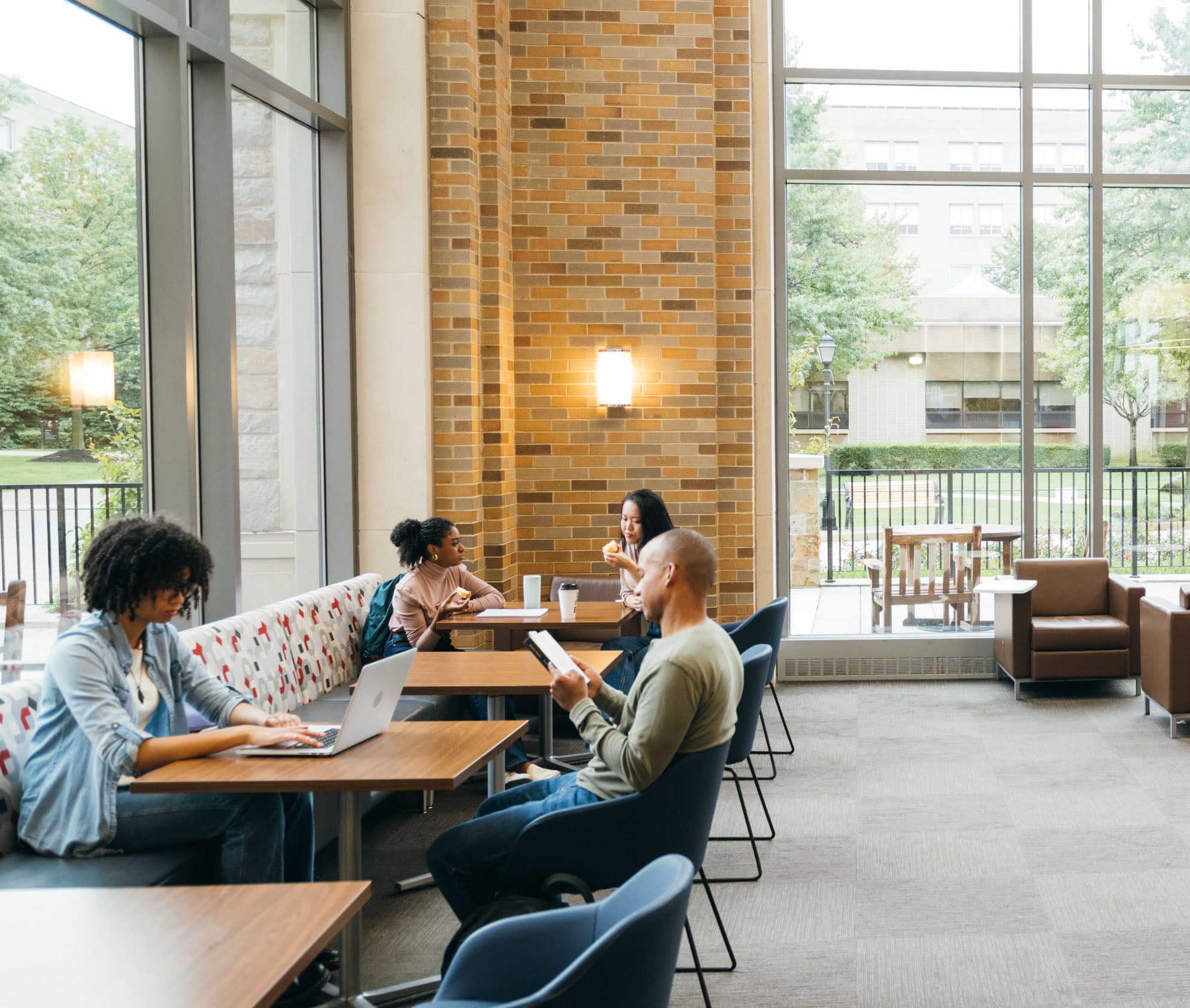 getty image of people at a cafe