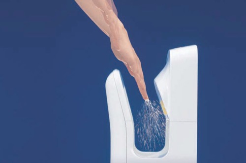 Jet Towel Slim – Une conception accessible – Facile d’utilisation pour les enfants et les personnes en situation de handicap.  Conforme à la Loi sur l’accessibilité pour les personnes handicapées de l’Ontario (LAPHO). Un sèche-mains sûr et hygiénique.