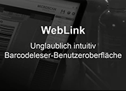 WebLinK: Unglaublich intuitiv Barcodeleser-Benutzeroberfläche