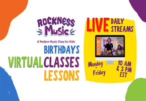 Rockness Music Free Live Classes for Kids at Home