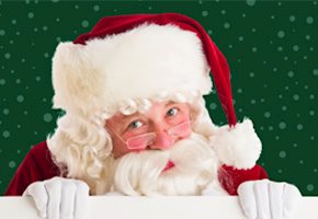 Santa Sightings Where to See him? 