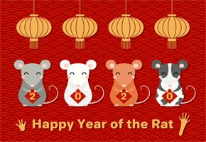 Year of the Rat 2020, Celebrate Chinese New Year 