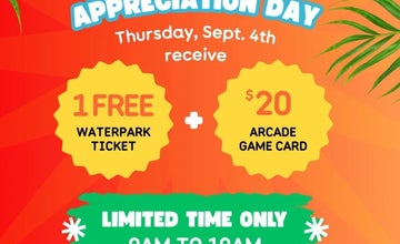 Customer Appreciation Day at Island Waterpark at Showboat