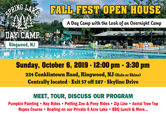 Spring Lake Day Camp - Open House Fall Fest 