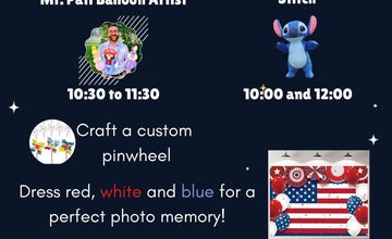 Star-Spangled Space Party at Space Play Academy