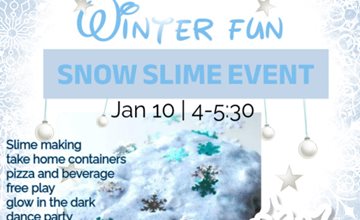 Snow Slime Event at Kids Funtime NJ