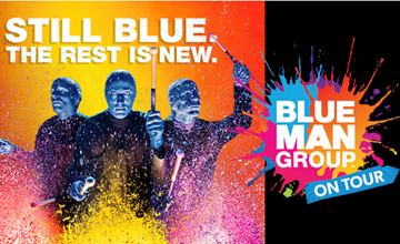 Blue Man Group On Tour at State Theatre New Jersey