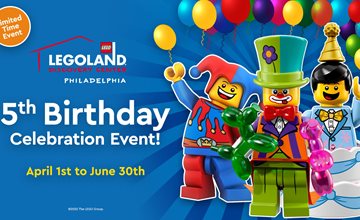 5th Birthday Celebration at LEGOLAND® Discovery Center Philadelphia