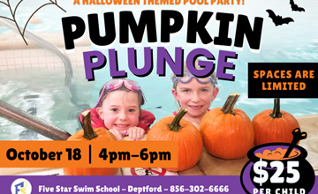 Pumpkin Plunge at Five Star Swim School - Deptford NJ