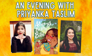 An Evening with Teen Fiction Author Priyanka Taslim (ages 12+)