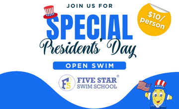 President's Day Special Open Swim at Five Star Swim School - Cherry Hill
