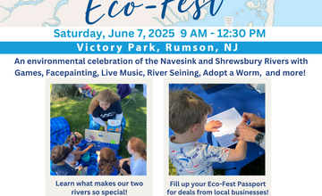 Rally for the Rivers Eco-Fest at Victory Park in Rumson