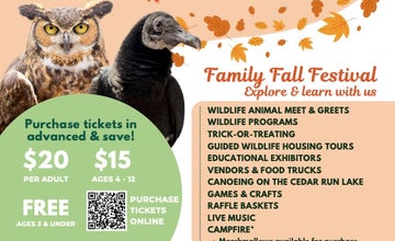 Autumn with the Animals at Woodford Cedar Run Wildlife Refuge