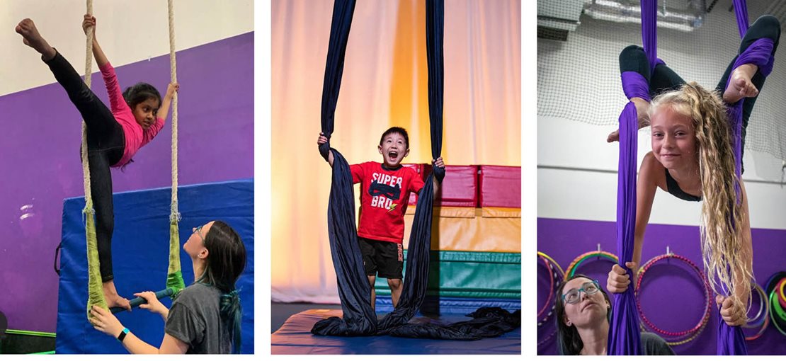 Visit Circus Place in Hillsborough, NJ and learn circus arts! 
