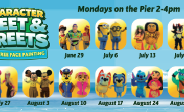 Character Meet & Greets + Face Painting