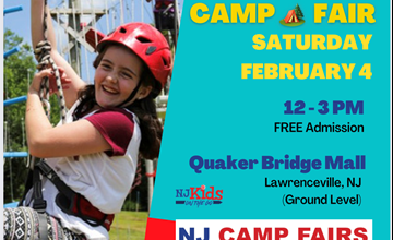 NJ Camp Fairs held at Quaker Bridge Mall