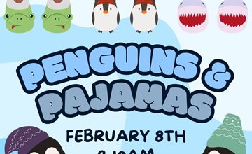 Penguins and Pajamas at Jenkinson's Aquarium