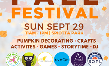 South Orange Downtown Fall Festival at Spiotta Park