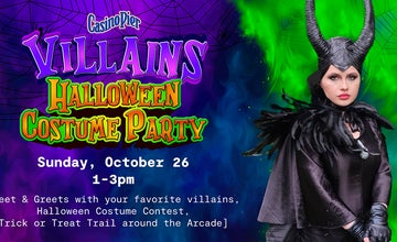 Villians' Halloween Costume Party at Casino Pier Arcade
