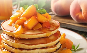 Farm to Table Peach Pancake Breakfast at Alstede Farms