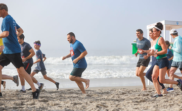 Memorial Beach Challenge for 31 Heroes in Ocean City