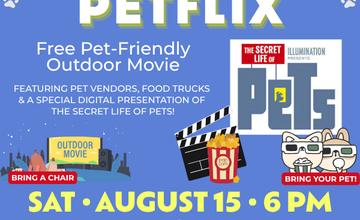 Petflix - A Free Pet-Friendly Outdoor Movie