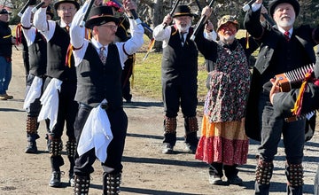 Wassailing the Apple Trees at Terhune Orchards