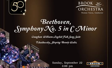 Brook Orchestra Concert: Beethoven’s Symphony No. 5, September 22 - Bound Brook, NJ