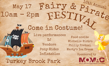Free-Fairy Tale and Pirate Festival at Turkey Brook Park