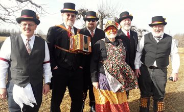 Wassailing the Apple Trees