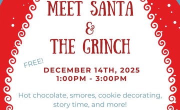 Meet Santa & The Grinch!