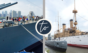 Deck-to-Deck Tour, Presented by Battleship New Jersey and Independent Seaport Museum