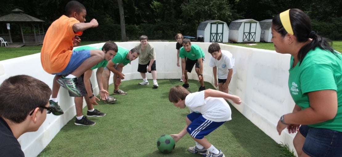  Instruction and practice in variety of sports and activities provide fun as well as development of motor skills and physical fitness. 