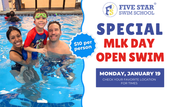 Special MLK Day Open Swim at Five Star Swim School - Galloway