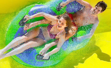 Opening of Hurricane Harbor Six Flags in Jackson